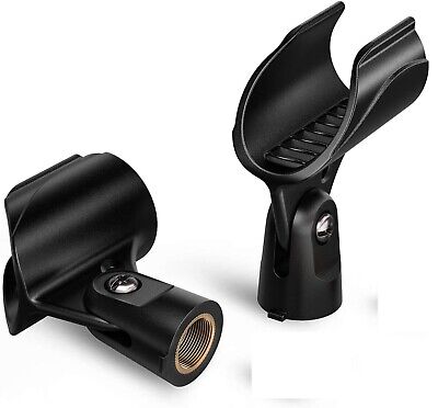 Microphone clip for wireless microphone