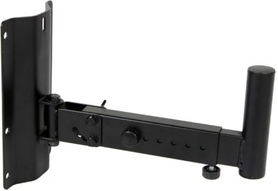 Wallmount speaker stand 3 movements large plate