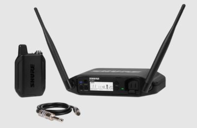 Wireless microphone with bodypack