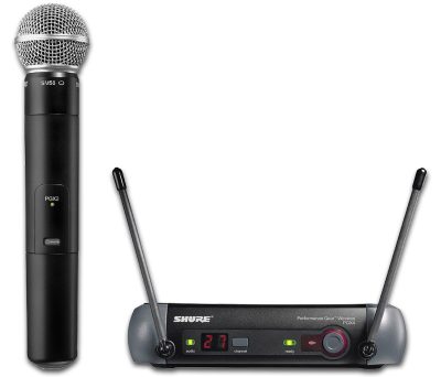 Wireless microphone handheld with beta58A head 790/820hz