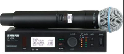 Wireless microphone handeld ULXD4 + ULXD2 +beta58A head 626/668mhz
