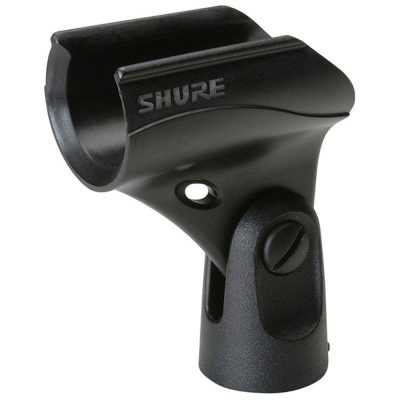 Microphone clip for wired microphone