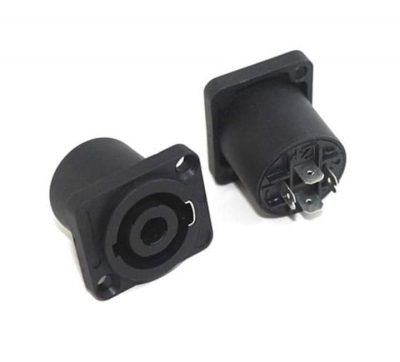 Speakon power chassis female