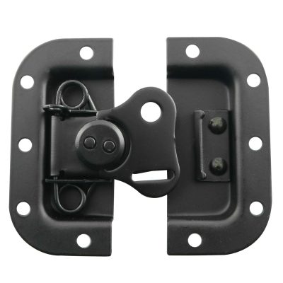 Flightcase lock full set black color