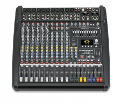 Audio mixer 10 channels digital double effect