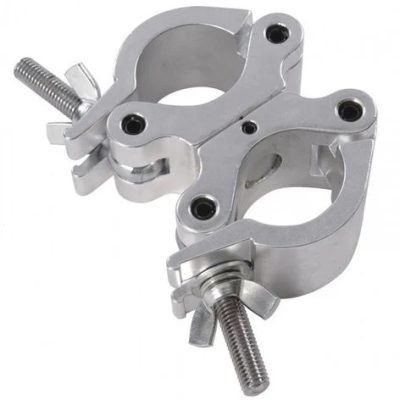 Swivel aluminium double clamp 500kg