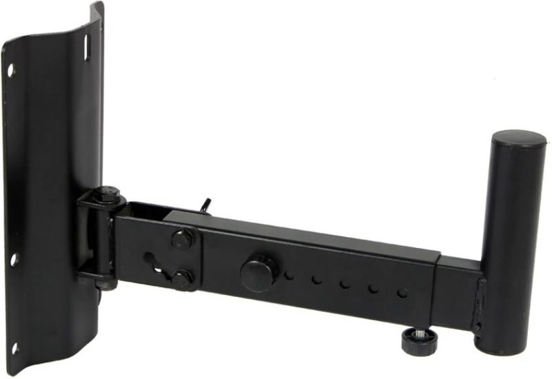 Wallmount speaker stand 3 movements large plate