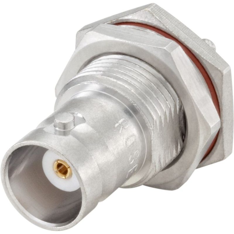 Adapter coaxial chassis female to female