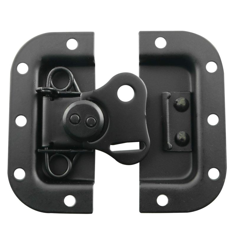 Flightcase lock full set black color
