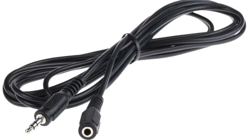 Cable jack 3.5 to jack 3.5 female