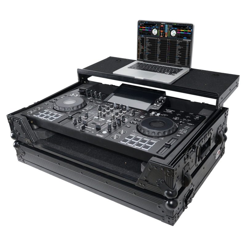 RX3 flightcase with laptop stand
