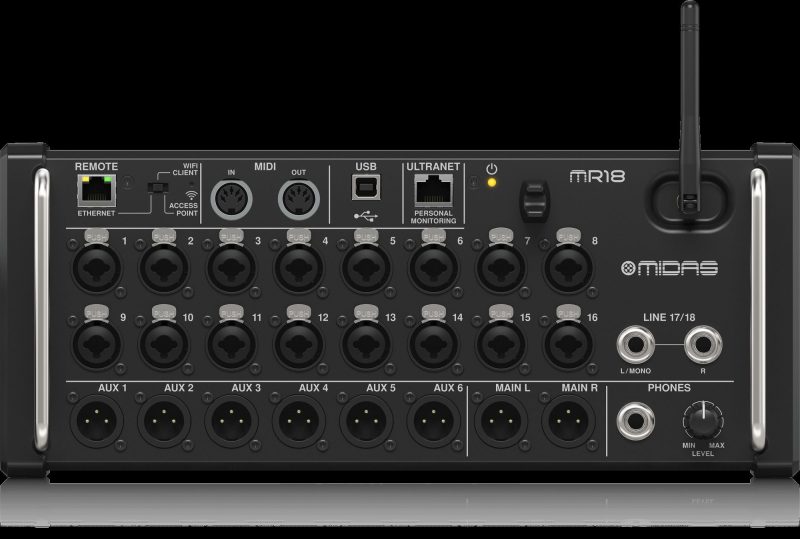 Midas digital audio mixer 18 channel
